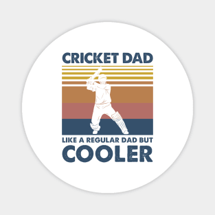 Cricket Dad Vintage Gift Father's Day Magnet